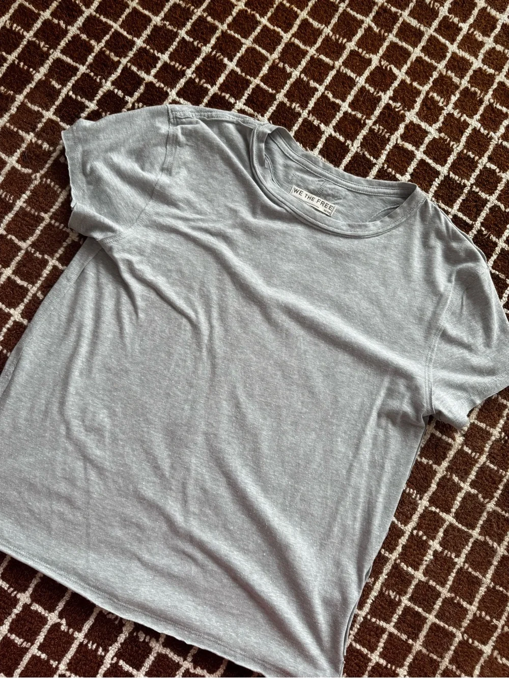 We The Free by Free People Nova Tee Heather Grey M